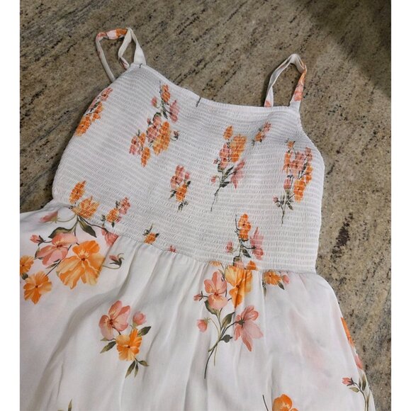 Lot of 2 Old Navy Size XS Cami Dress Floral Chambray Adjustable Strap Smock - Picture 9 of 16